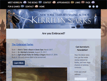 Tablet Screenshot of kerrelynsparks.com